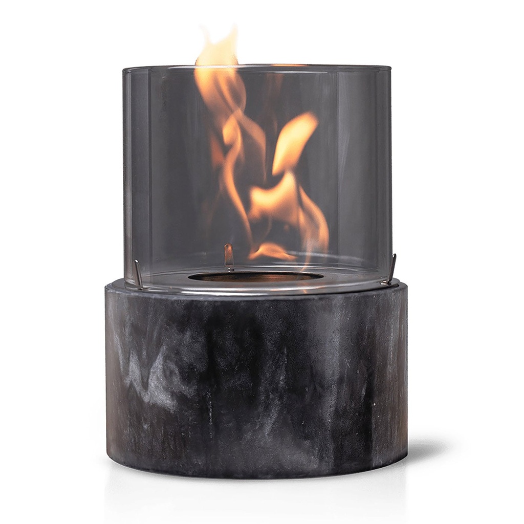 CLIMAQUA Flames Lounge PINO M black marble