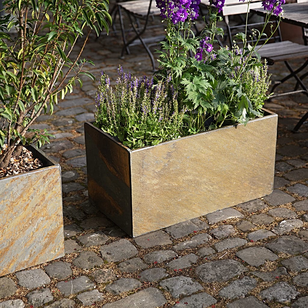 CLIMAQUA Planter Outdoor RECTO 60 rusty