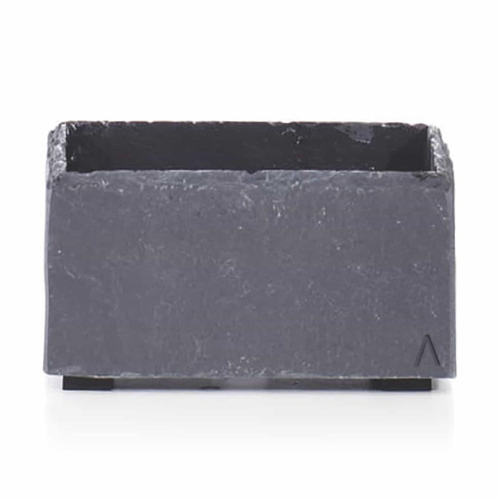 Cachepot Anthracite Slate BOL 19 from CLIMAQUA