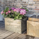 CLIMAQUA Planter Outdoor RECTO 60 Rusty