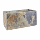 CLIMAQUA Planter Outdoor RECTO 80 Rusty