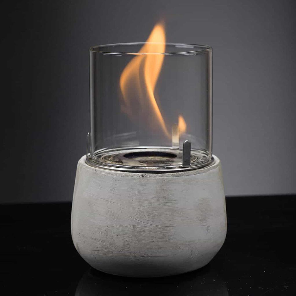 CLIMAQUA Flames Tabletop BELLY S Concrete