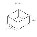 CLIMAQUA Planter Indoor BOL 19+ rusty