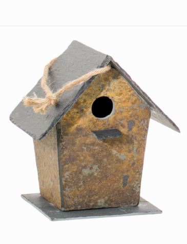 Birdhouse small slate BIRDHOUSE S