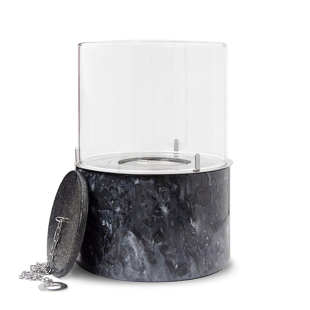 [77625] CLIMAQUA Flames Lounge PINO M Marble Black