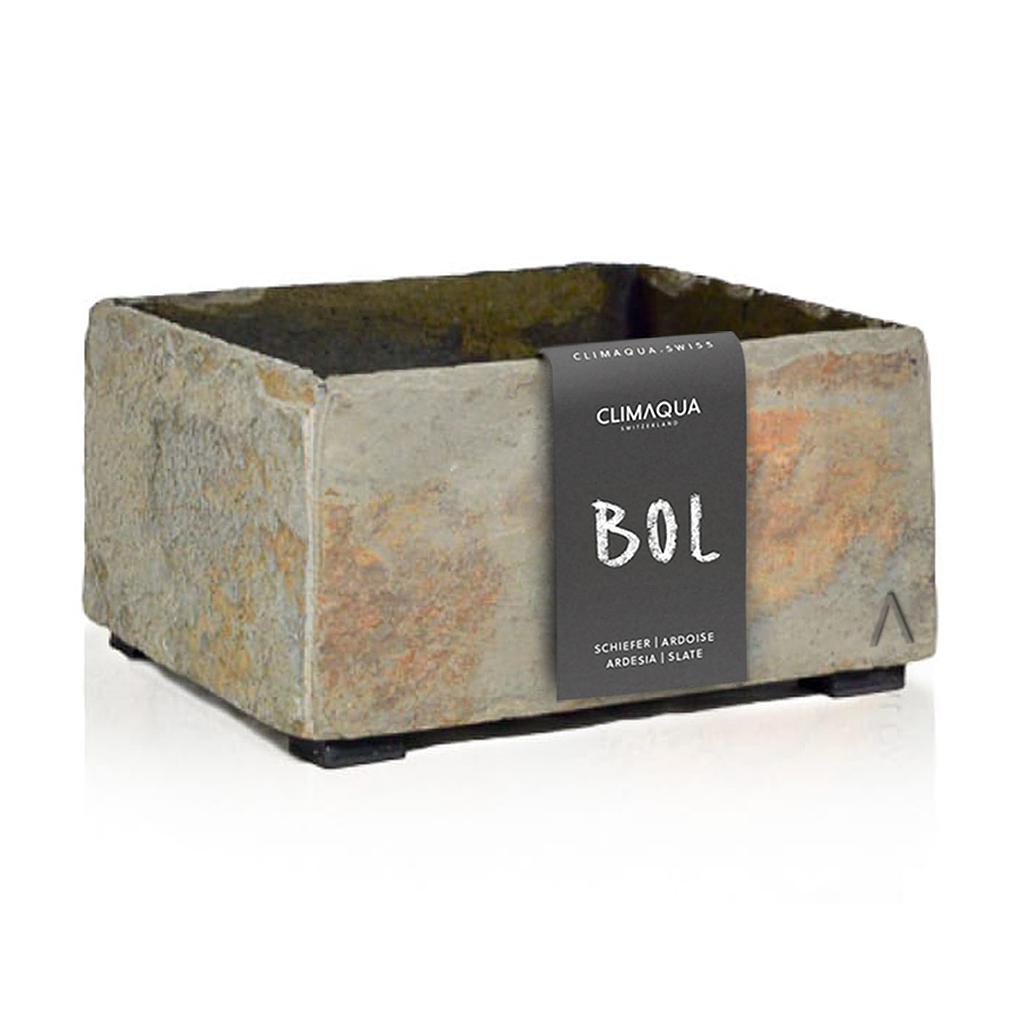 [5302] CLIMAQUA Planter Indoor BOL 17 rusty