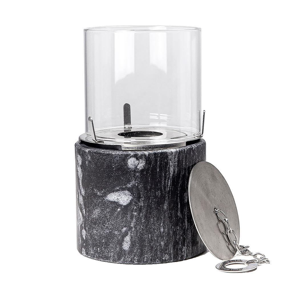 [77627] CLIMAQUA Flames Tabletop PINO S Marble Black