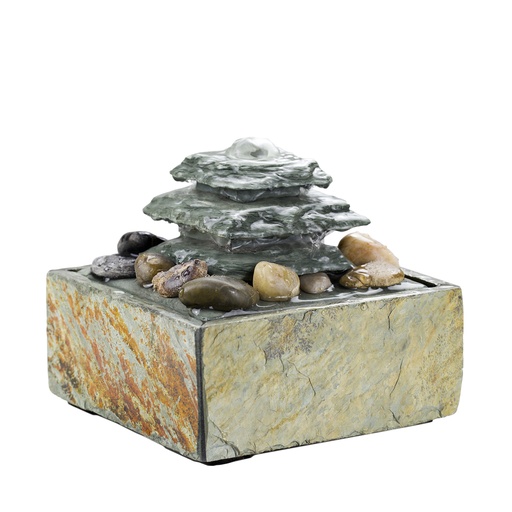 Indoor fountain small slate SIERRA of CLIMAQUA