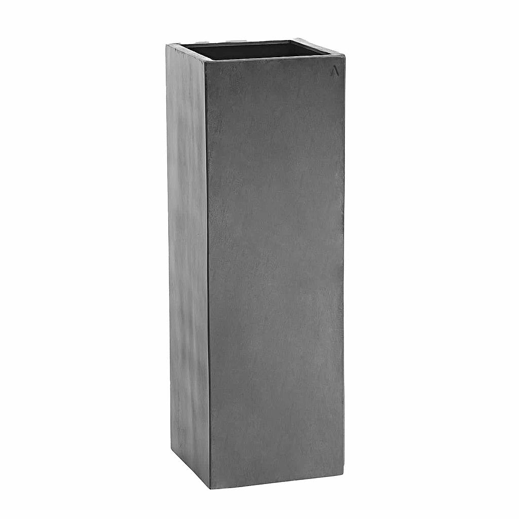 Pedestal Planter Indoor Outdoor Anthracite PYLO 87 from CLIMAQUA