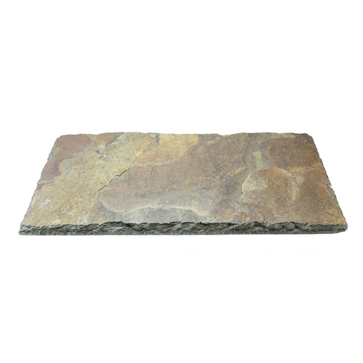 Slate plate square KARENT Rusty CLIMAQUA
