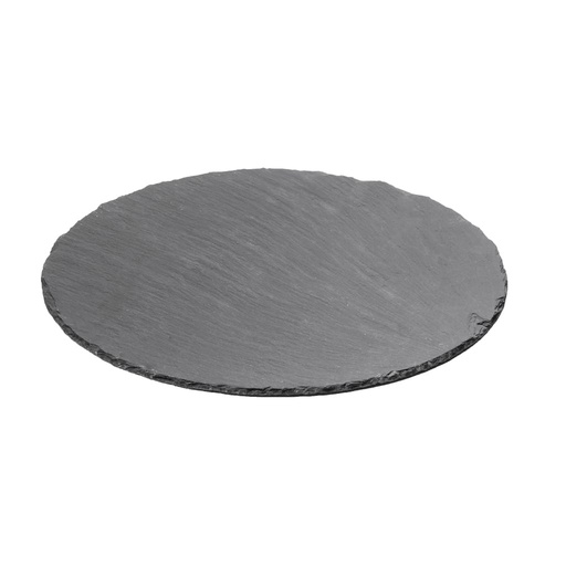 Slate plate round 30 cm TRENT anthracite CLIMAQUA