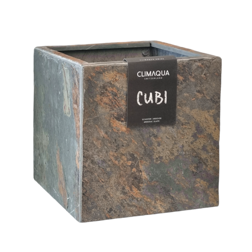 Planter Square CUBI 30 Rusty from CLIMAQUA